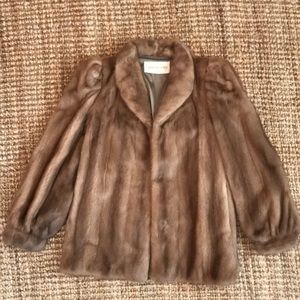 Emporium- Capwell California Vintage Fur Jacket